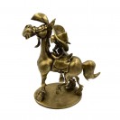 Figurine Pixi Atomax Bronze Lucky Luke et Jolly Jumper riant - secondaire-1