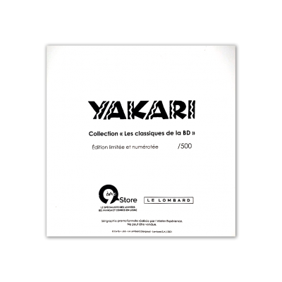 Sérigraphie Classiques de la BD - Yakari - secondaire-1