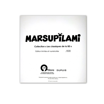 Sérigraphie Classiques de la BD - Marsupilami - secondaire-1