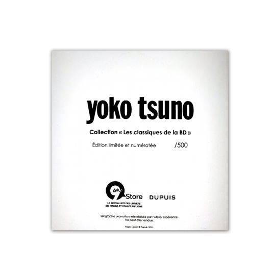 Sérigraphie Classiques de la BD - Yoko Tsuno - secondaire-1