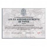 Estampe pigmentaire Nestor Burma par Tardi le 20ème arrondissement