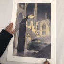 Tirage d'art Schuiten, La Type 12, Dans les ruines - secondaire-1