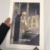 Art Offset print, Schuiten, in the ruins