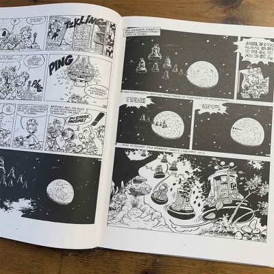 Tirage de luxe Spirou et Fantasio, Du cidre pour les étoiles - secondaire-4