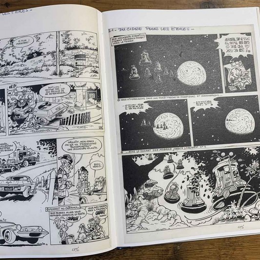 Tirage de luxe Spirou et Fantasio, Du cidre pour les étoiles - secondaire-6