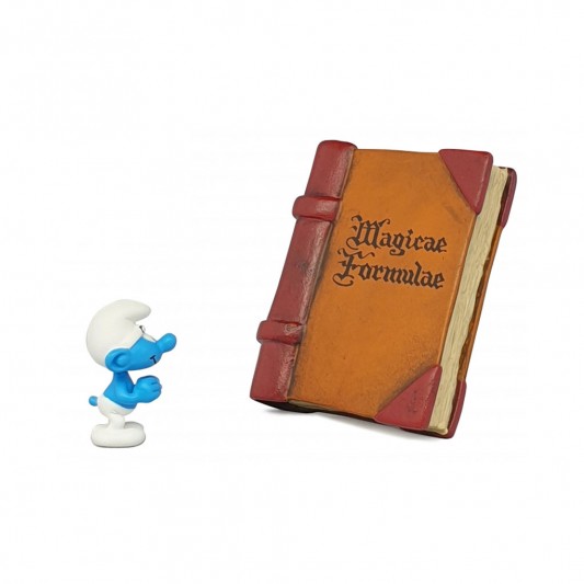 Coffret collector, l'apprenti Schtroumpf, avec figurine et catalogue CAC3D - secondaire-2