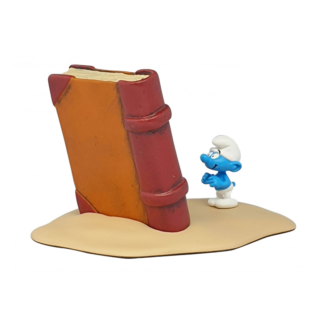 Coffret collector, l'apprenti Schtroumpf, avec figurine et catalogue CAC3D - secondaire-4