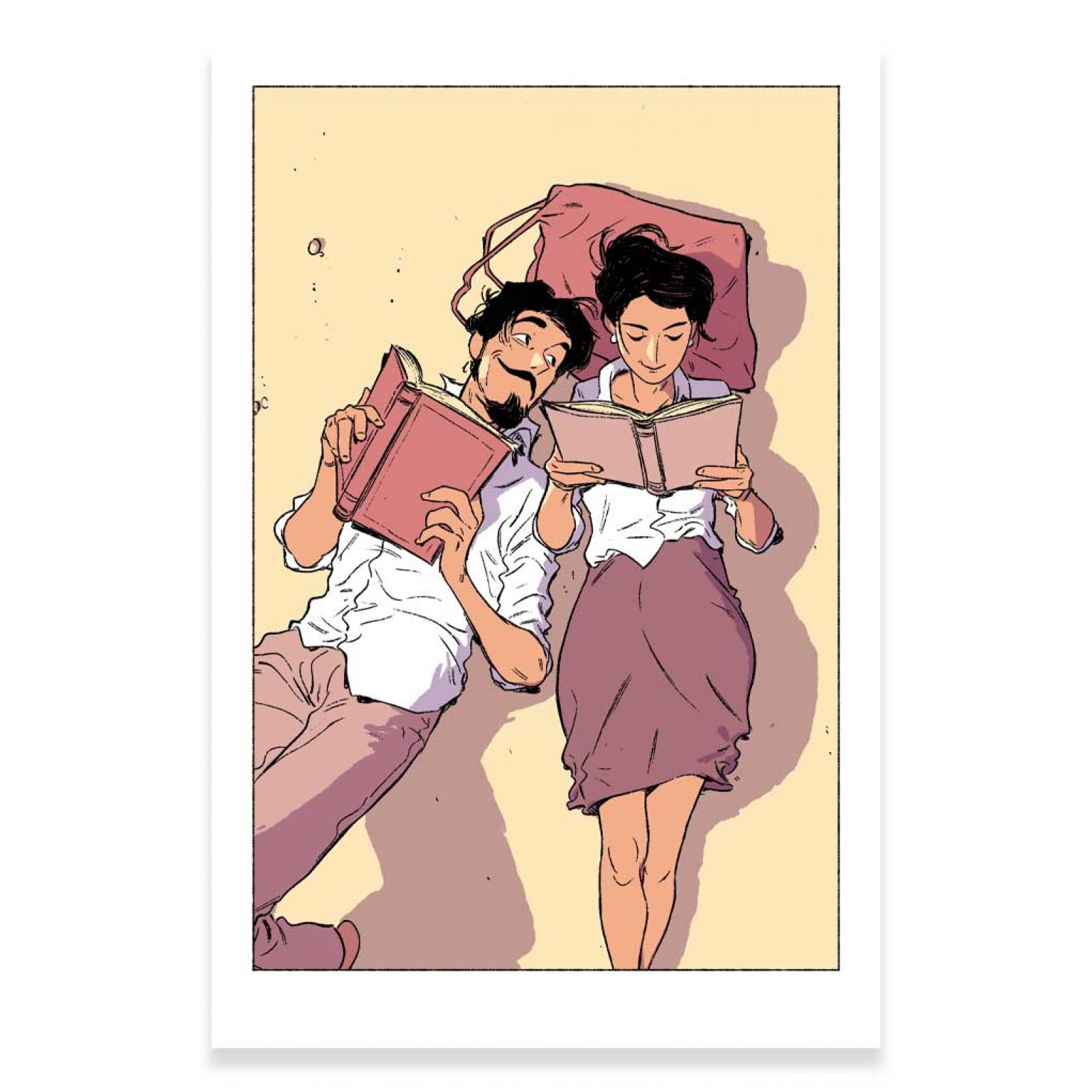 Sérigraphie Jordi Lafebre, Malgré tout - Sérigraphies