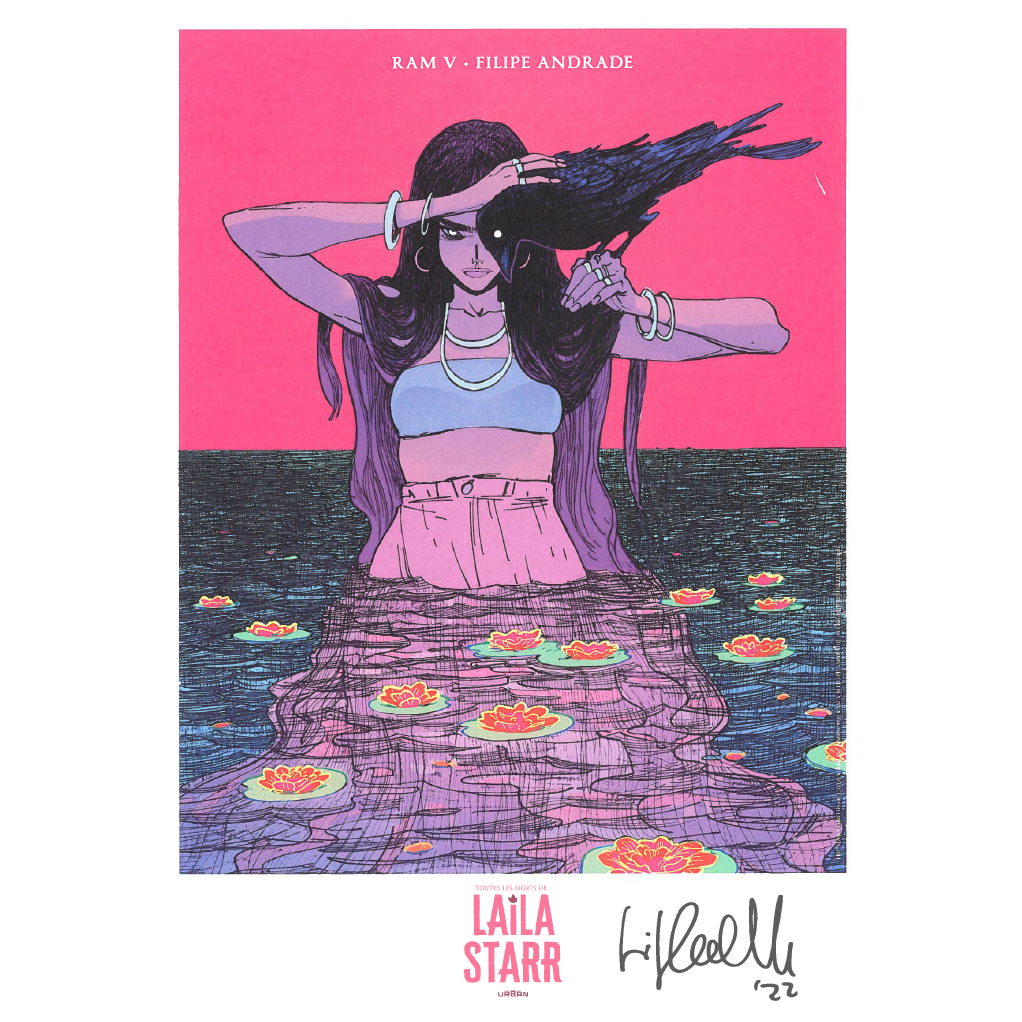 Une chance de gagner un album dédicacé ou un ex-libris signé de Toutes les morts de Laila Starr par Filipe Andrade - secondaire-1