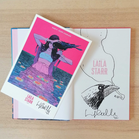 Une chance de gagner un album dédicacé ou un ex-libris signé de Toutes les morts de Laila Starr par Filipe Andrade - secondaire-3