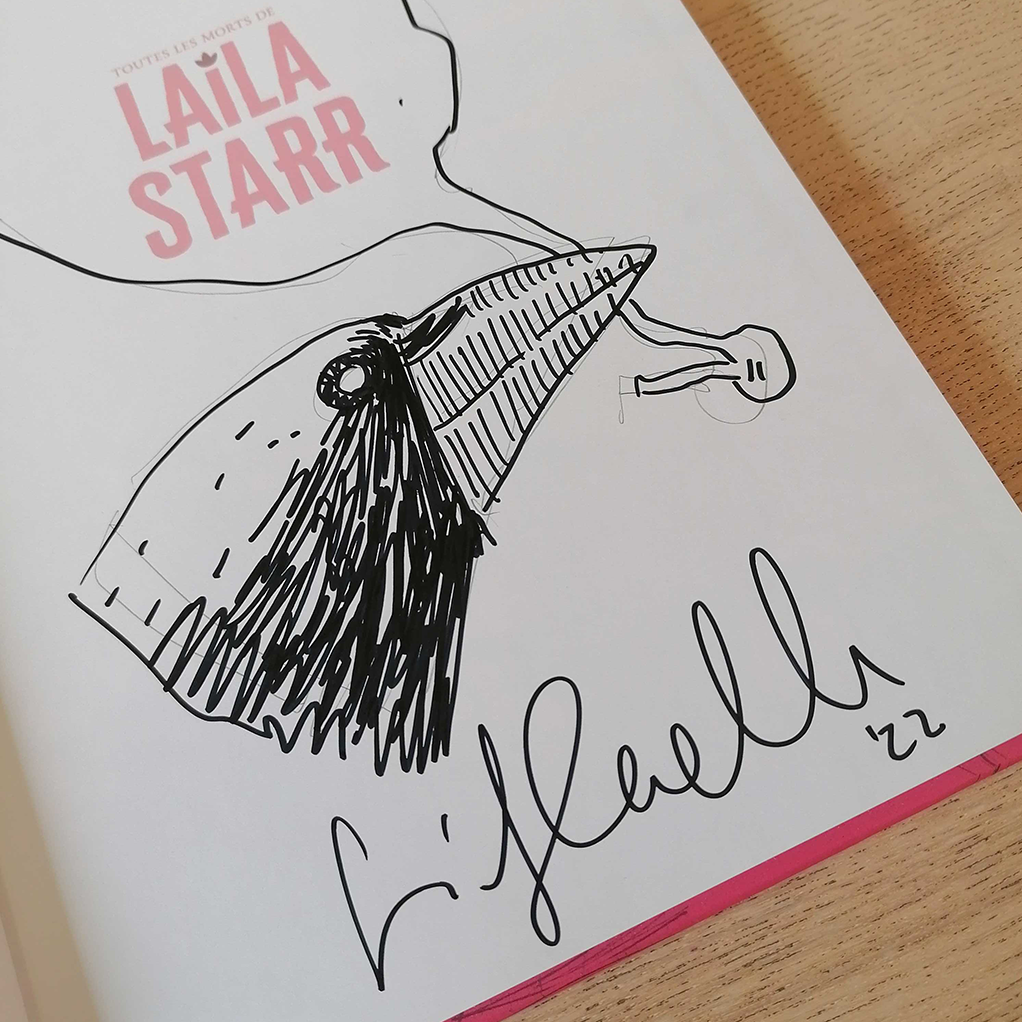 Une chance de gagner un album dédicacé ou un ex-libris signé de Toutes les morts de Laila Starr par Filipe Andrade - secondaire-5