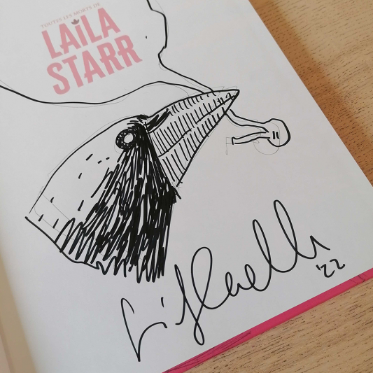 Une chance de gagner un album dédicacé ou un ex-libris signé de Toutes les morts de Laila Starr par Filipe Andrade - secondaire-5