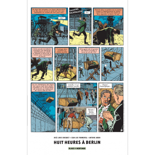 Affiche Blake et Mortimer - secondaire-1