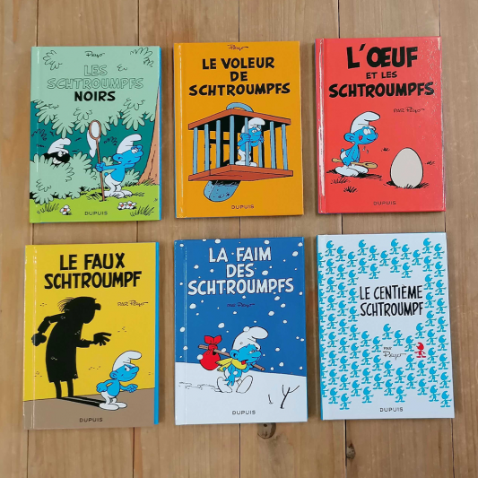 Une chance de gagner six mini-récits Les Schtroumpfs - secondaire-5