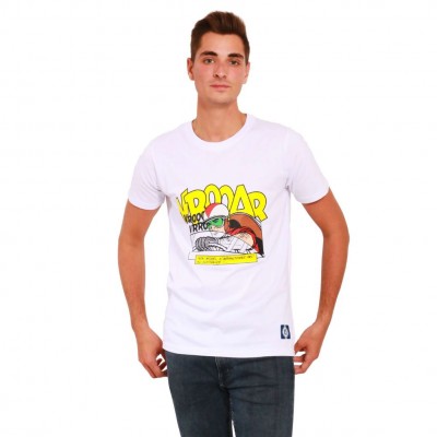 T-Shirt VROAR blanc, Michel Vaillant, Taille M - secondaire-1