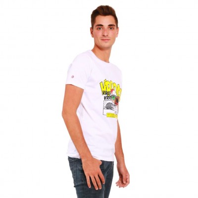 T-Shirt VROAR blanc, Michel Vaillant, Taille M - secondaire-2