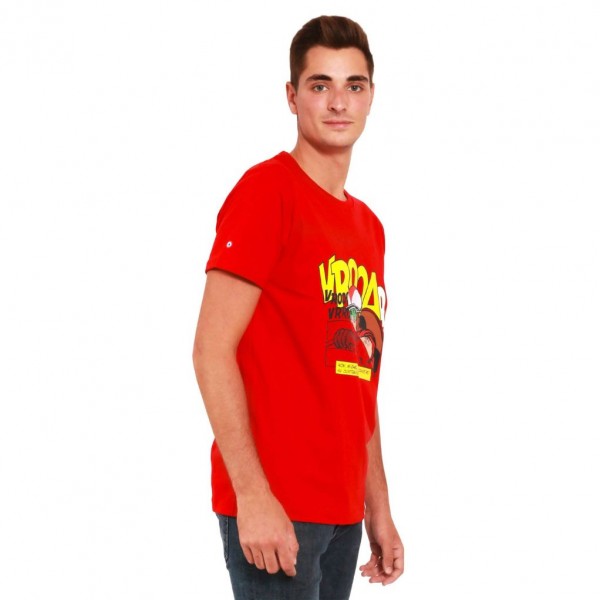 T-Shirt VROAR rouge, Michel Vaillant, Taille L