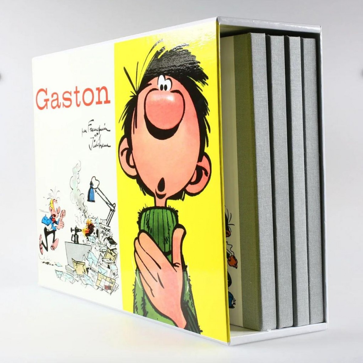 Tirage De Luxe Gaston L Italienne Tome Gaffes En Gros Tirages