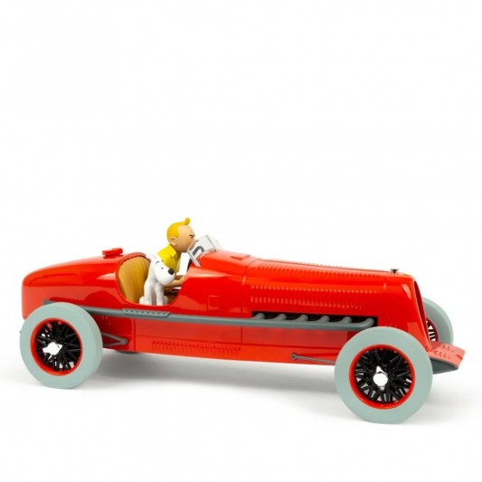 Véhicule de collection Tintin au 1/12, Bolide rouge des Cigares du Pharaon - secondaire-3