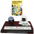 Duo de mini casques Michel Vaillant - Michel Vaillant et Gottfried de Konigsfeld - Les chevaliers de Konigsfeld - secondaire-1