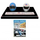 Duo de mini casques Michel Vaillant - Michel Vaillant et Pierre Dieudonne - 300 a l'heure dans Paris - secondaire-1