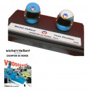 Duo de mini casques Michel Vaillant - Michel vaillant et Yves Douleac - Champion du monde - secondaire-1