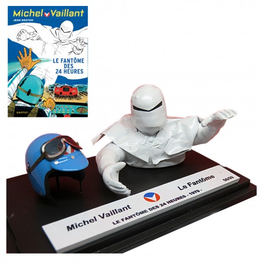 Duo de mini casques Michel Vaillant - Michel Vaillant et le fantôme - le fantôme des 24 heures - secondaire-1