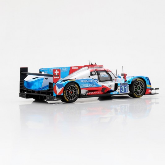 Les Véhicules de course Michel Vaillant, au 1/43ème, ORECA 07- Gibson N°31  - Le Mans 2017: Figurines BD par Jean Graton chez Spark