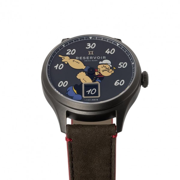 Popeye's watch, LabelNoir, Reservoir Watch