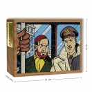 Talisman en chêne double face, Blake et Mortimer, La Marque Jaune, Dans le bus - secondaire-2