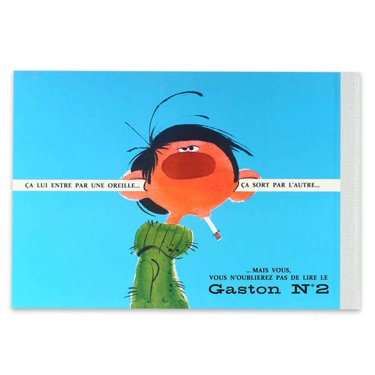 Gaston Luxury print art book, landscape book, N°1, Gare aux gaffes
