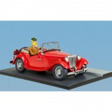 Figurine - Clifton driving it's MG TD from 1951 - LMZ Collectibles