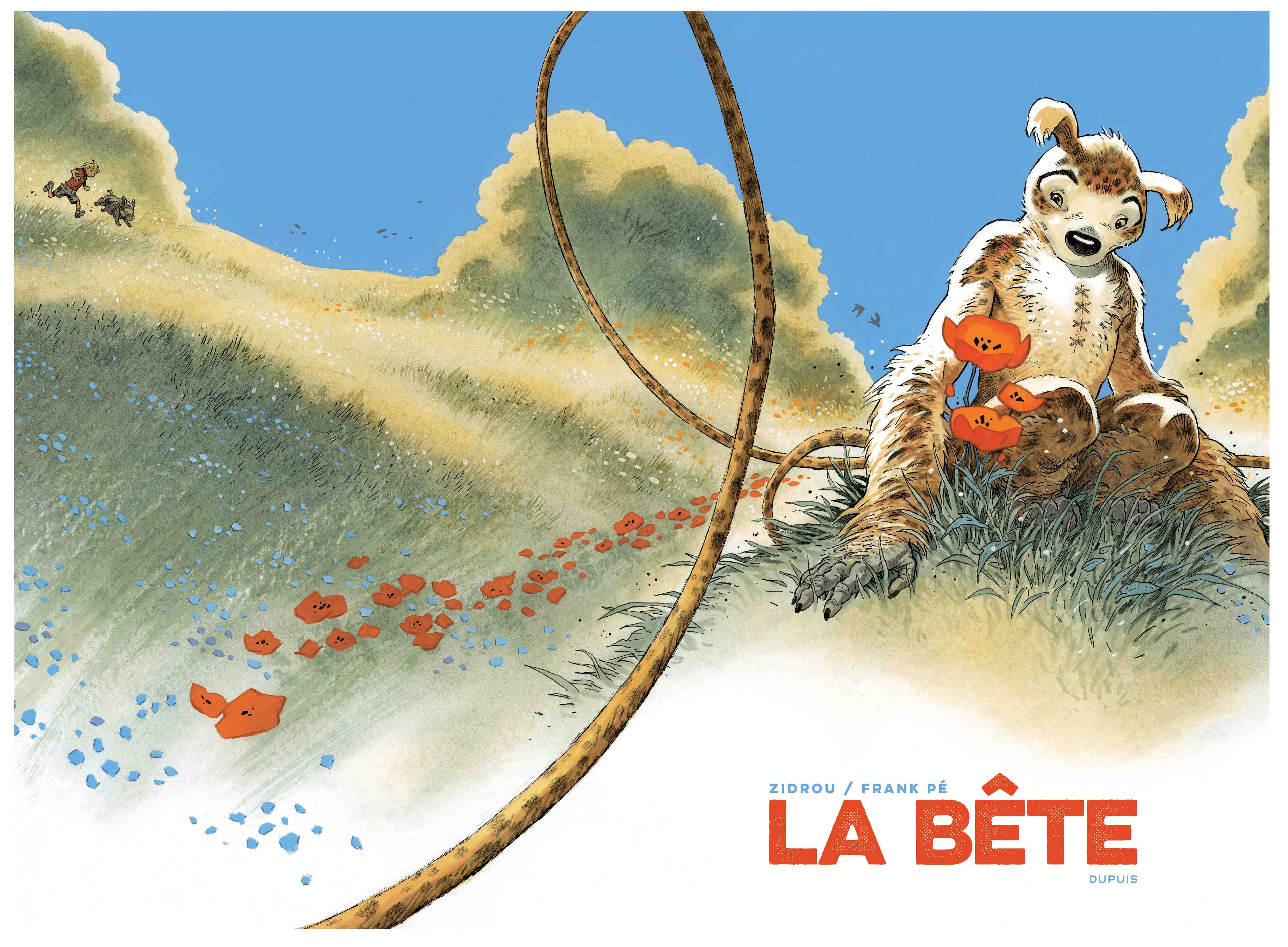 Affiche Le Marsupilami de Frank Pé et Zidrou - La Bête - secondaire-1