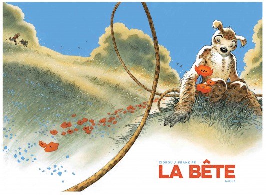 Affiche Le Marsupilami de Frank Pé et Zidrou - La Bête - secondaire-1
