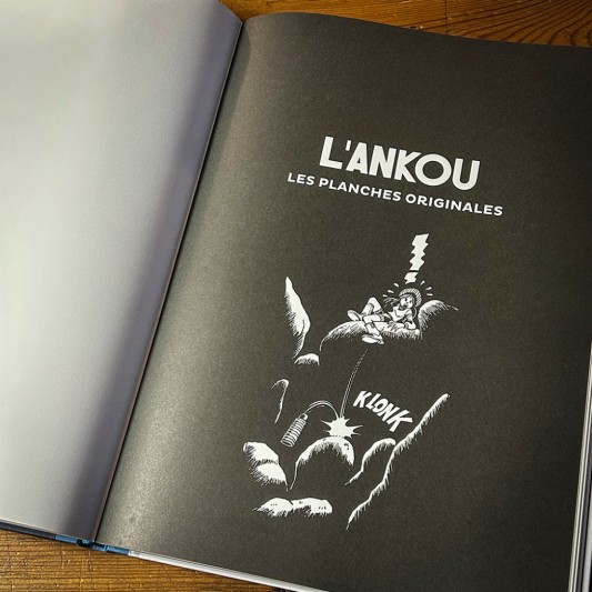 Tirage de luxe - Spirou et Fantasio - l'Ankou par Fournier - Black & White éditions - secondaire-6