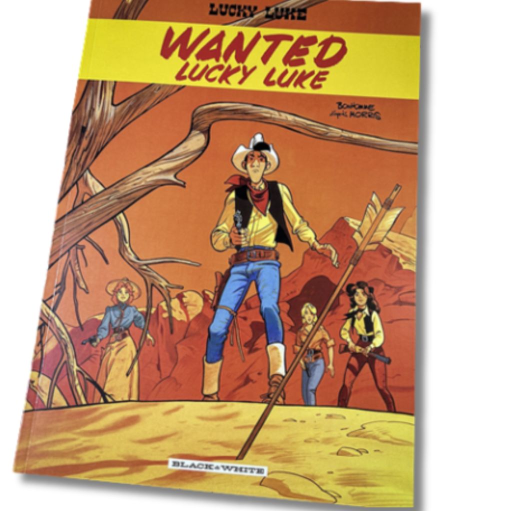 Lucky Luke vu par Matthieu Bonhomme, version souple - secondaire-2