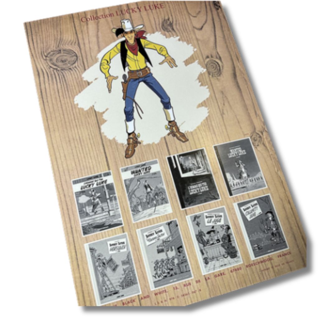 Lucky Luke vu par Matthieu Bonhomme, version souple - secondaire-3