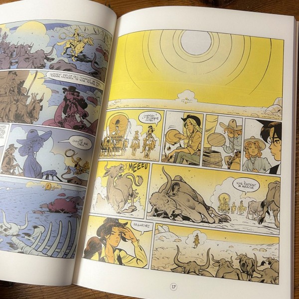 Lucky Luke vu par Matthieu Bonhomme, version souple