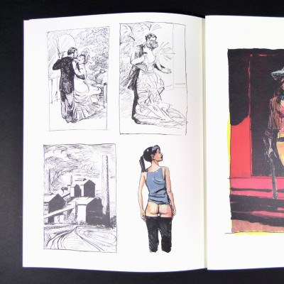 Portfolio Blutch - La Sérénade - Volume 2 - Version avec un dessin original - secondaire-6