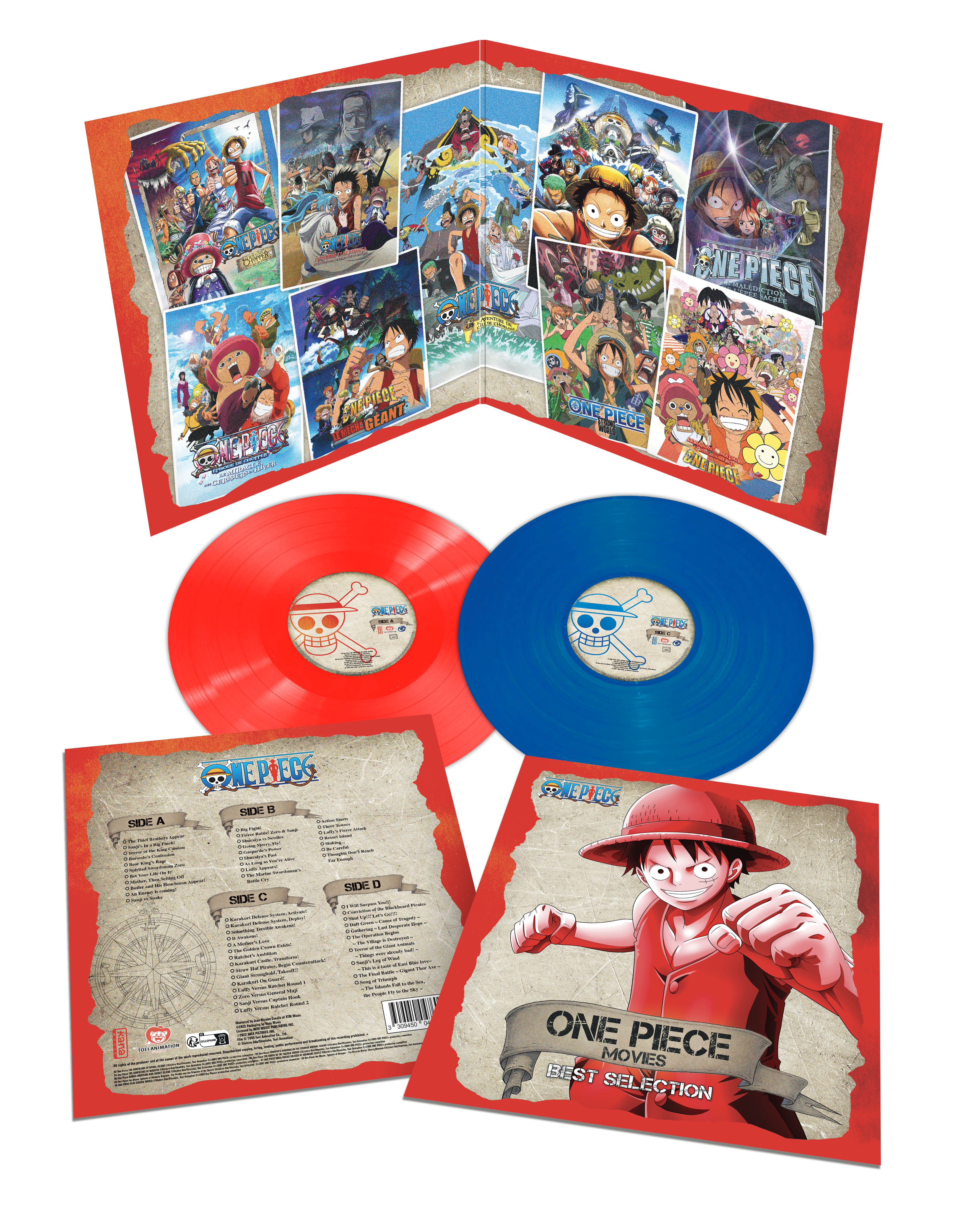 Vinyle One Piece - Movies (Best Selection) - secondaire-1