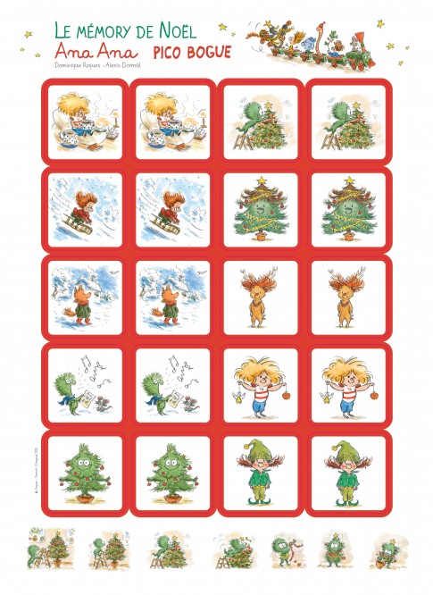 Memory de Noël Ana Ana & Pico Bogue - secondaire-1