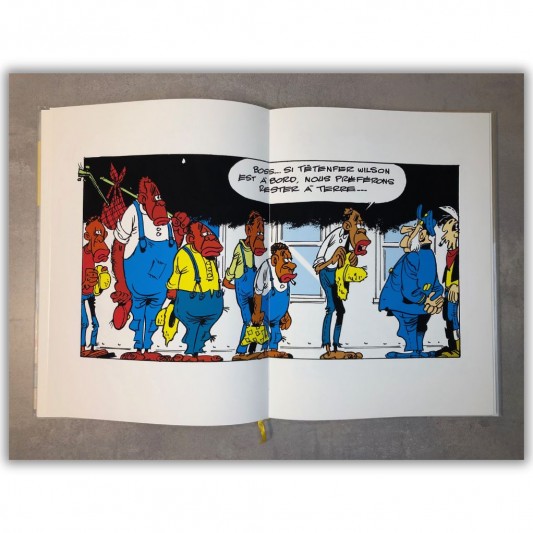 Tirage de luxe Lucky Luke, tome 16 - En remontant le Mississipi - Version couleur - secondaire-3