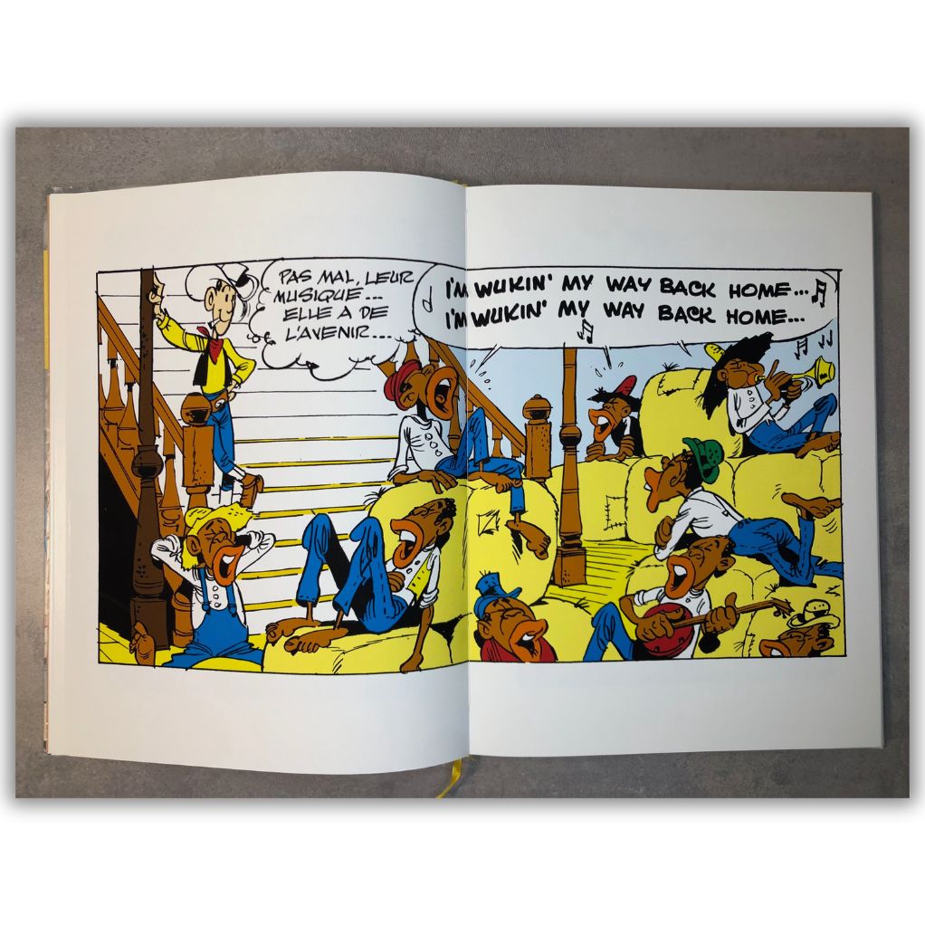 Tirage de luxe Lucky Luke, tome 16 - En remontant le Mississipi - Version couleur - secondaire-6