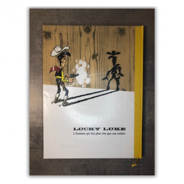 Luxury art print Lucky Luke, N°16 - Up the Mississipi rive, black & white version