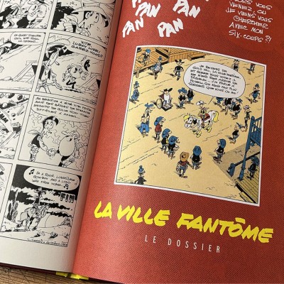 Tirage de luxe Lucky Luke - Tome 25 - La ville Fantôme - Impression N&B - secondaire-7