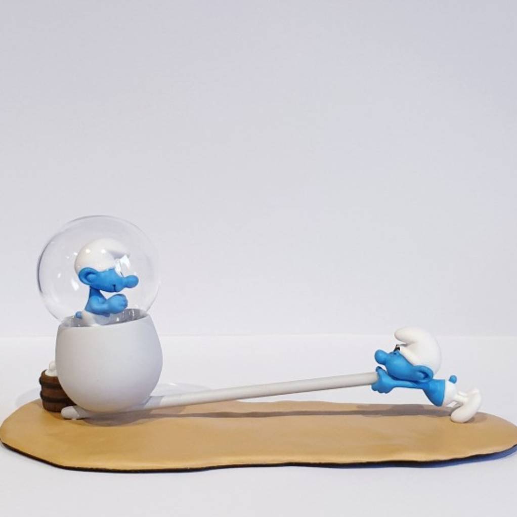 Figurine Schtroumpf - Le Schtroumpf volant - Exclusivité Zédibulle - secondaire-2