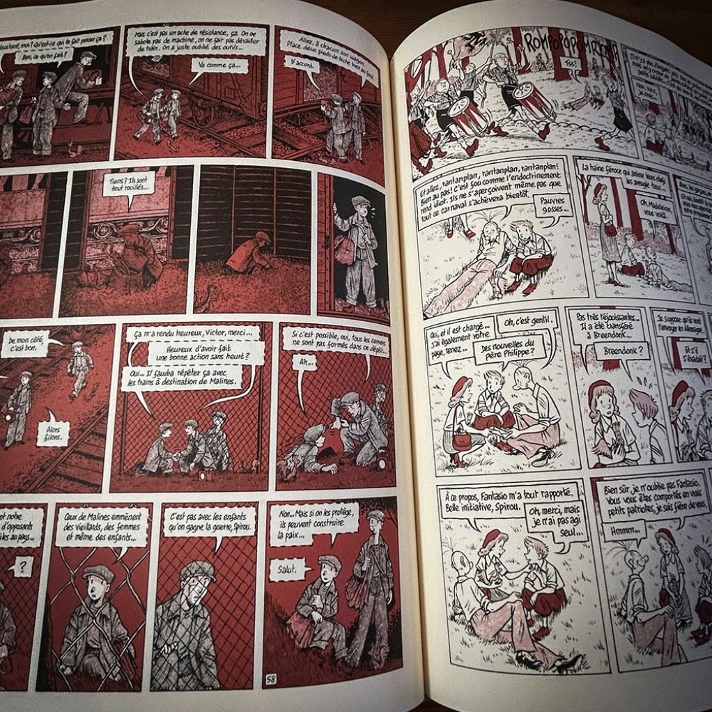 Tirage de luxe SPIROU ou L'Espoir malgré tout : un départ vers la fin - Version Bichromie - Editions Black & White - secondaire-6