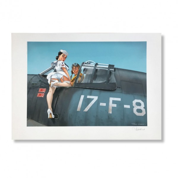 Poster Romain Hugault : 17F-8
