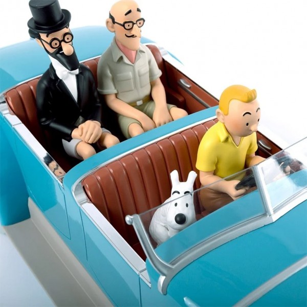 Véhicule de collection Tintin au 1/12, La Torpedo du Dr Finney, Les Cigares du Pharaon