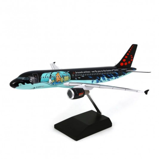 Figurine Tintin Avion Rackham SN-A320 BRUSSELS AIRLINES - secondaire-1